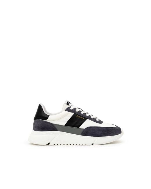 Sneaker in pelle bicolore di Axel Arigato in Blue da Uomo