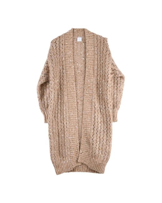 Cardigans Eleventy en coloris Natural