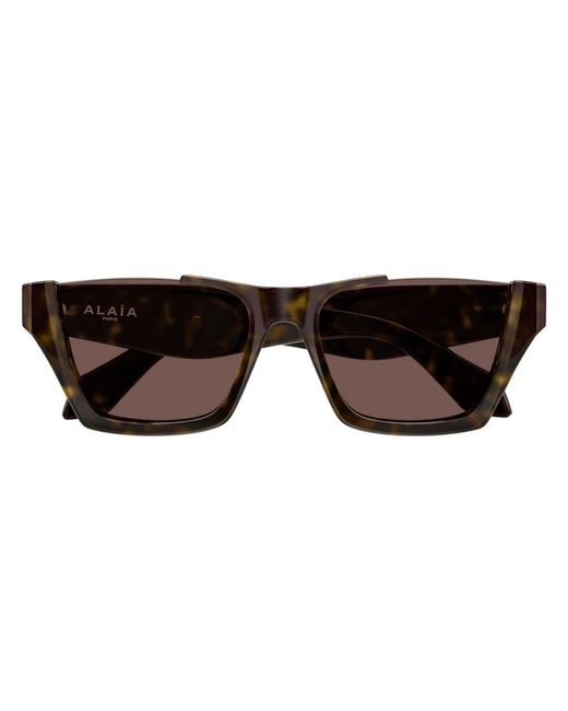 Alaïa Brown Sunglasses
