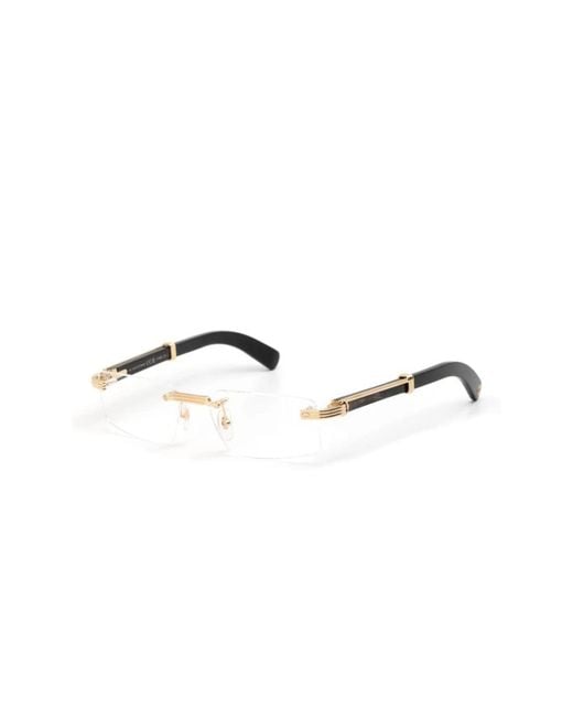 Cartier White Glasses for men