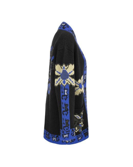 Etro Blue Long Knitwear