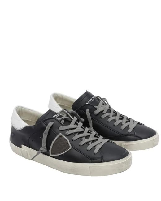 Philippe Model Black Sneakers for men