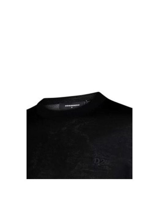 DSquared² Stylische Sweaters Für Einen Trendy Look in Black für Herren