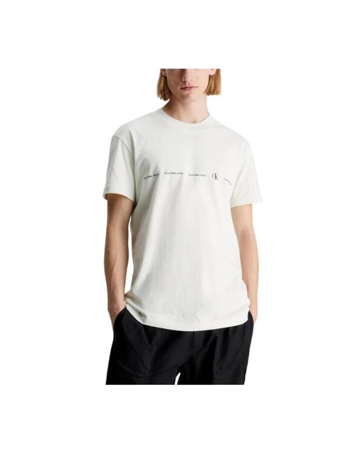 Calvin Klein White T-Shirts for men
