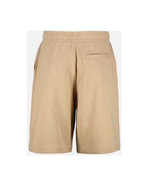 Burberry Vintage Check Print Casual Shorts in Natural für Herren