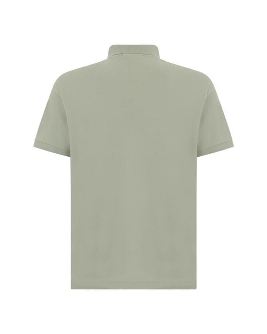 Stone Island Green Polo Shirts for men