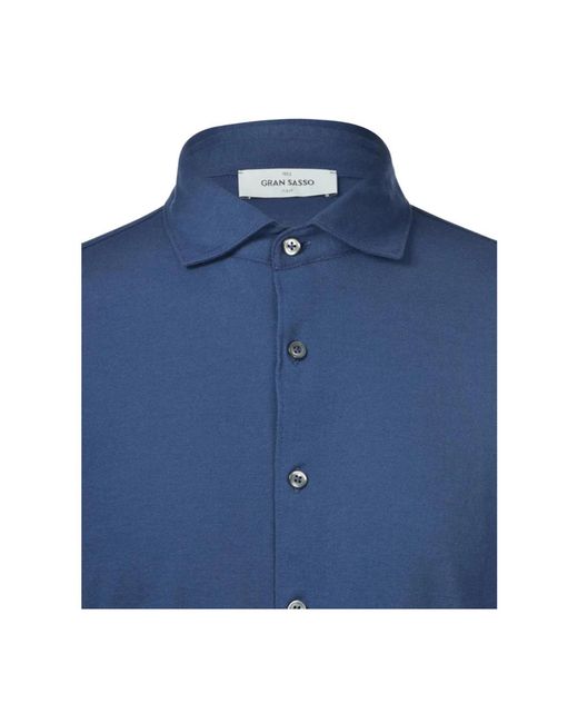 Gran Sasso Stilvolles hemd in Blue für Herren