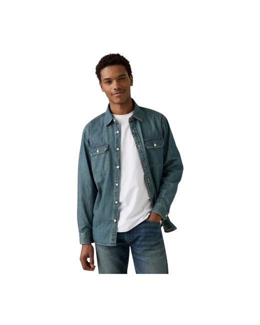 Levi's Jackson Worker Overshirt in het Blue voor heren