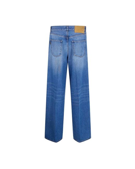 Haikure Blue Straight Fit Jeans