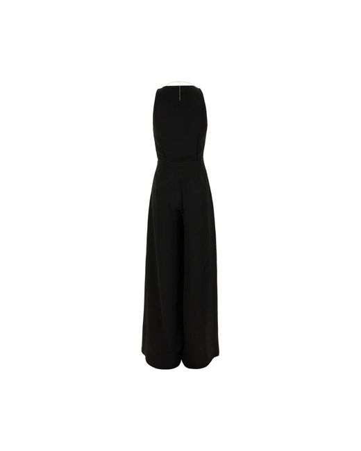 Elisabetta Franchi Black Jumpsuits