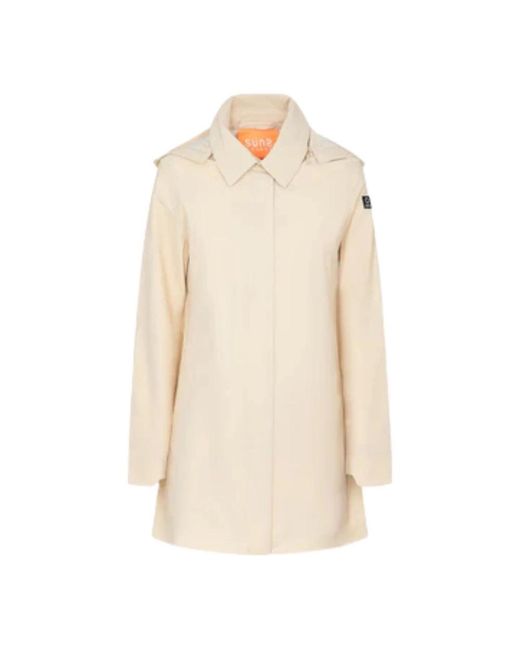 Suns Jassen ,Polyester Papavero Jas in het Natural