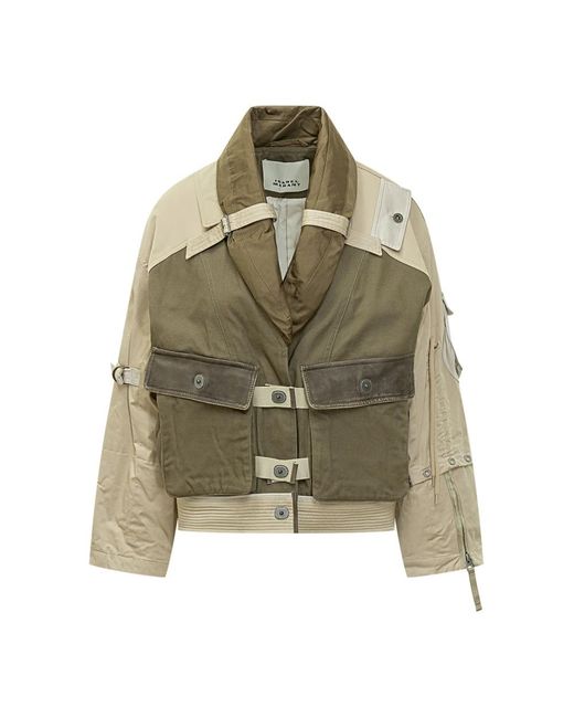 Isabel Marant Green Bomber Jackets
