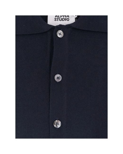Alpha Industries Blue Cardigans for men