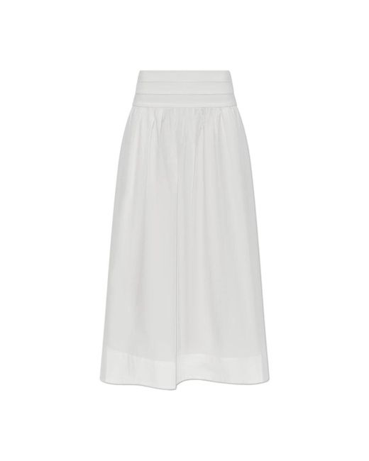 Posse Rokken ,Wit ,Katoen Rue Skirt in het White
