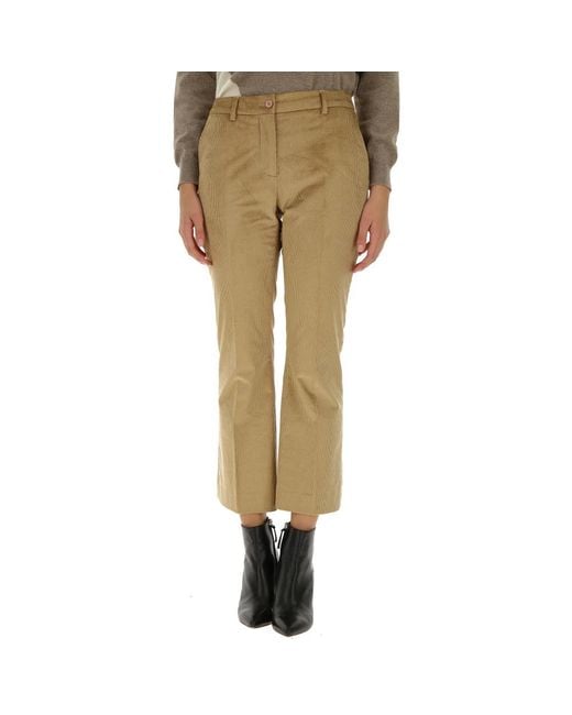 PT01 Natural Straight Trousers