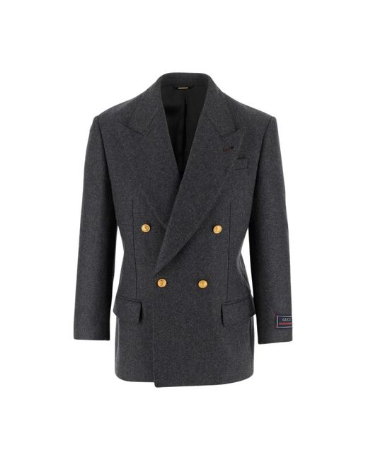 Gucci Black Blazers for men