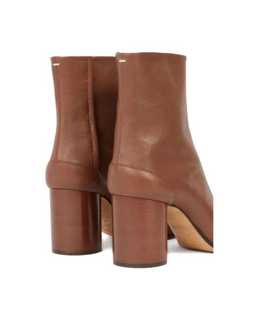 Maison Margiela Brown Heeled Boots
