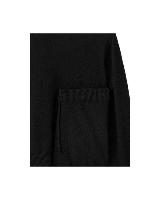 Soft Goat Black Cashmere Knitwear