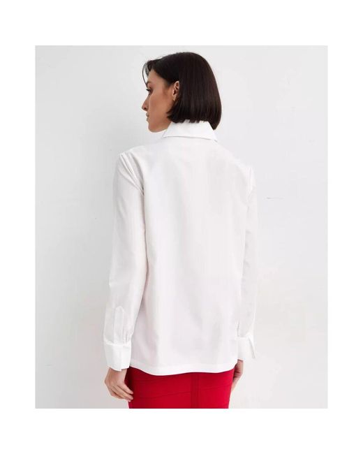 Norma Kamali White Weißes oversized hemd