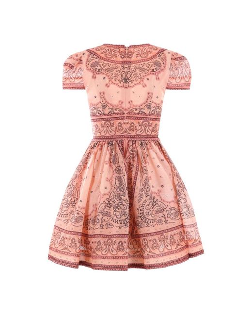 Zimmermann Pink Short Dresses