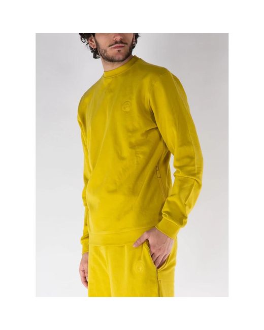 Ciesse Piumini Stylischer fleece pullover,stylischer fleece-pullover in Yellow für Herren