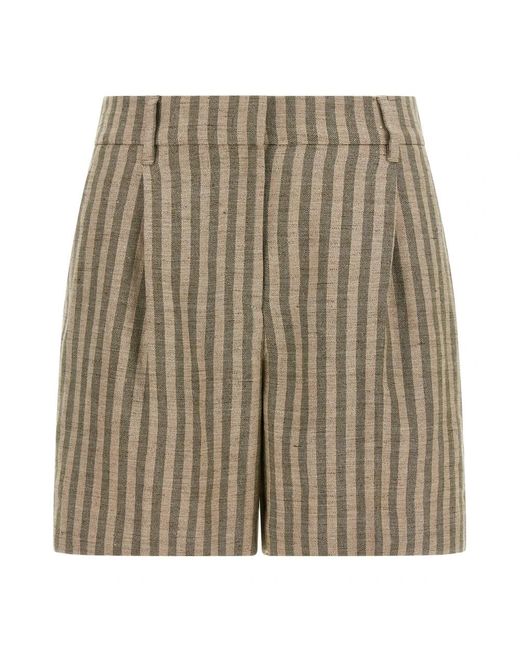Brunello Cucinelli Natural Casual Shorts