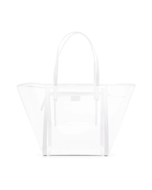 Bags > tote bags By Far en coloris White