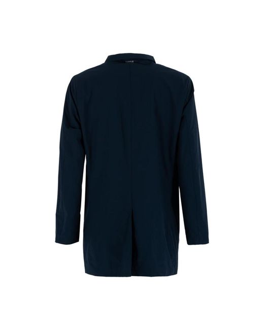People Of Shibuya Blue Single-Breasted Coats for men