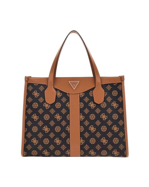 Guess Black Tote Bags