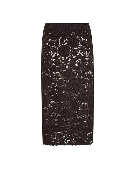 P.A.R.O.S.H. Black Spitze macramè kupferrock