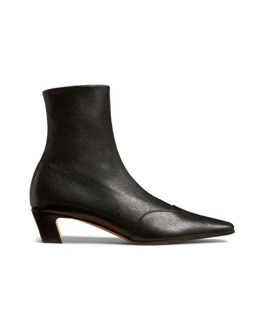 Khaite Black Cowboy Boots