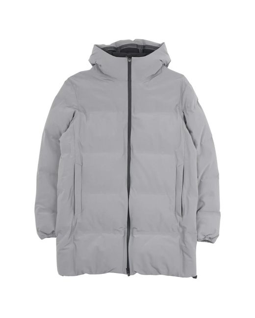 Herno Lange Laminar Donsjas in het Gray voor heren