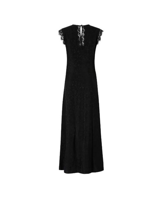 Pinko Black Maxi Dresses