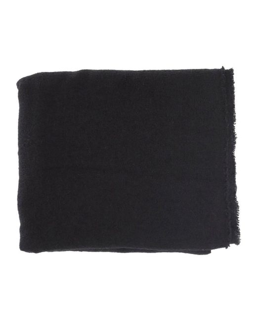 Faliero Sarti Black Winter Scarves for men