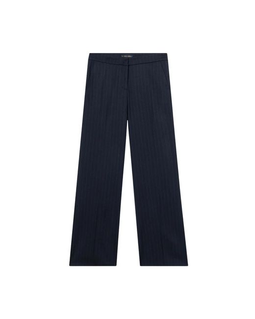 Brooks Brothers Blue Wide Trousers