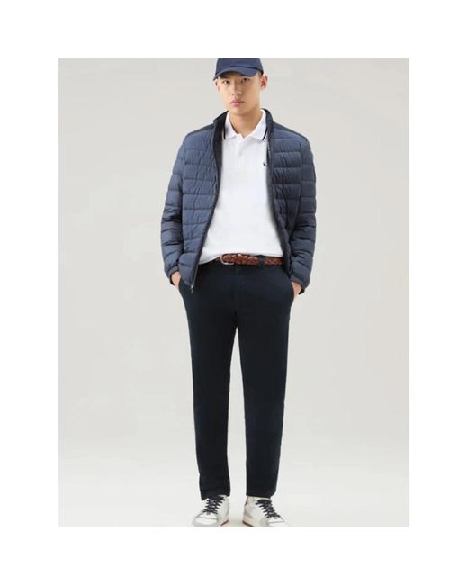 Woolrich Blue Polo Shirts for men