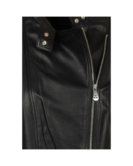 Peuterey Black Leather jackets