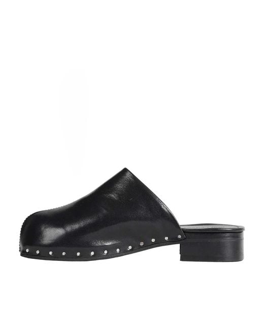 Our Legacy Black Mules for men
