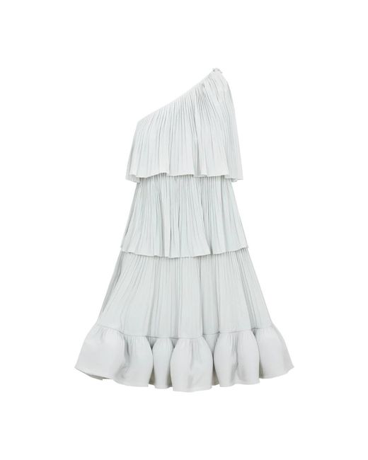 Lanvin White Short Dresses