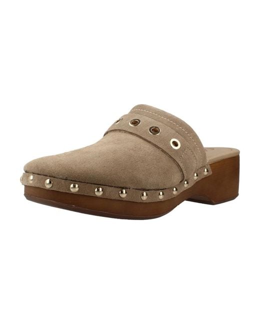 Carmela Brown Clogs