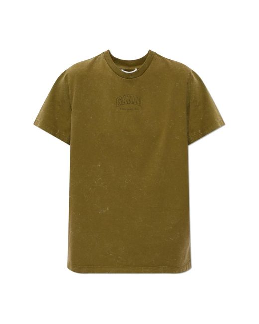 Ganni Green T-Shirts