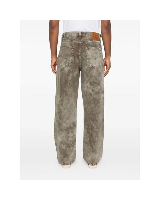 Levi's Gray Straight Jeans for men