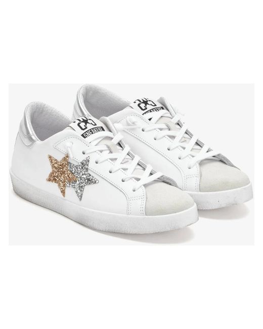 2 Star White Sneakers