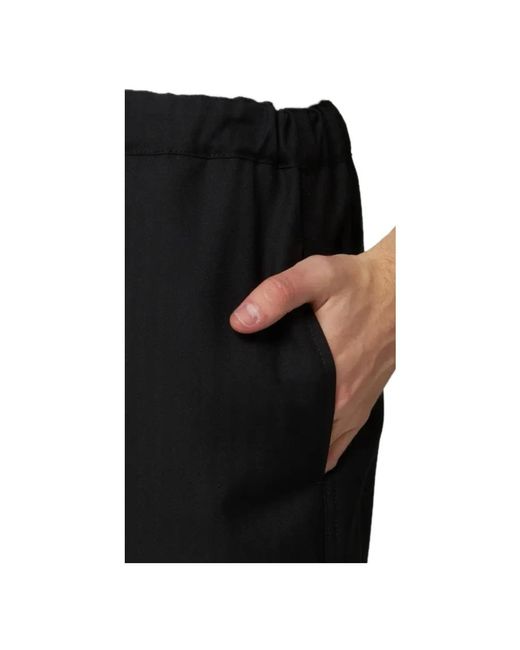 Trousers > straight trousers Comme des Garçons pour homme en coloris Black