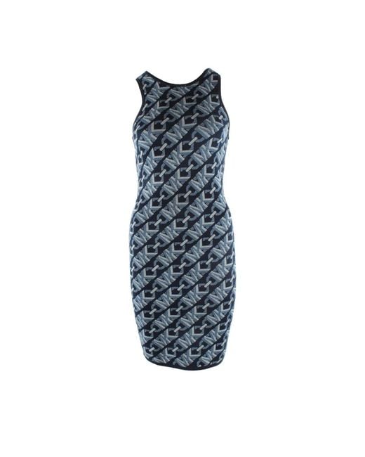 Michael Kors Blue Short Dresses