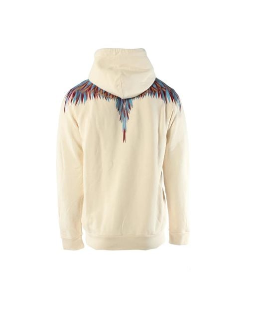 Marcelo Burlon White Hoodies for men
