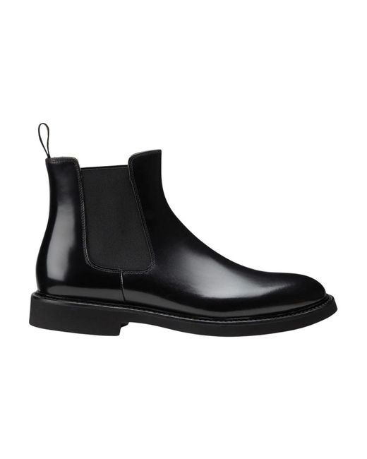 Doucal's Black Chelsea Boots for men