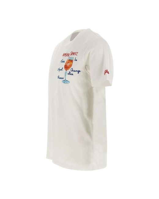Mc2 Saint Barth Limitierte auflage weißes t-shirt in White für Herren