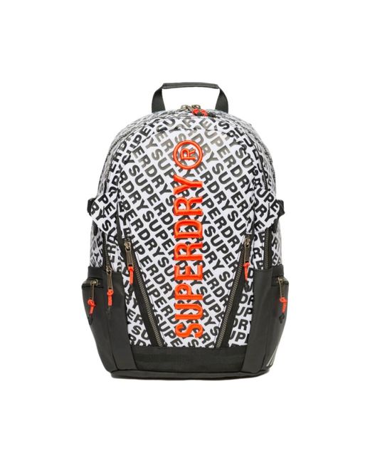 Superdry All Over Rucksack in Black für Herren