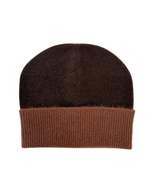 CLOEYS Accessoires ,Bruin ,Kasjmier Beanie in het Brown